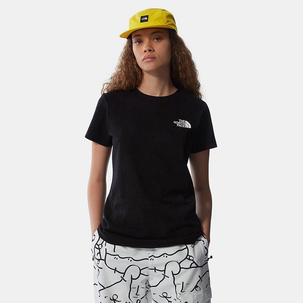 The North Face Search & Rescue Γυναικεια T Shirt - Μαυρα (MBIE37864)